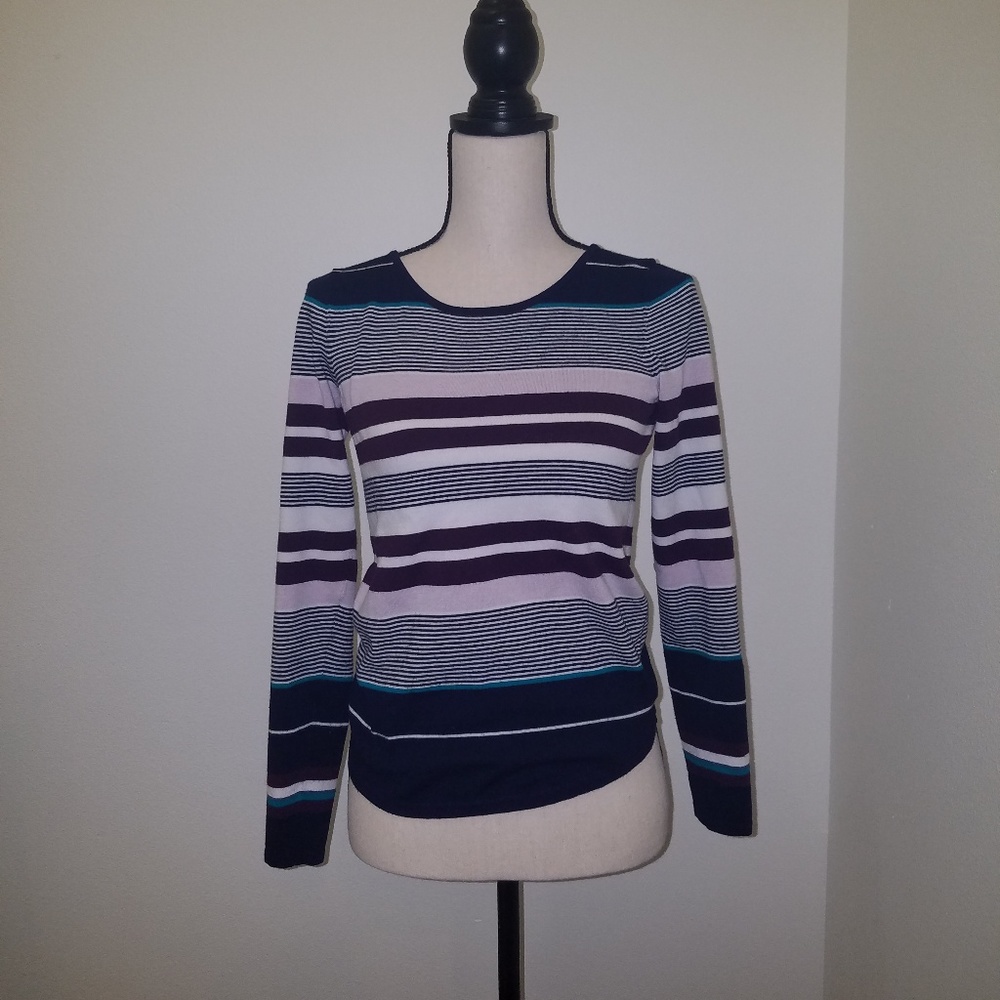 LOFT striped sweater
